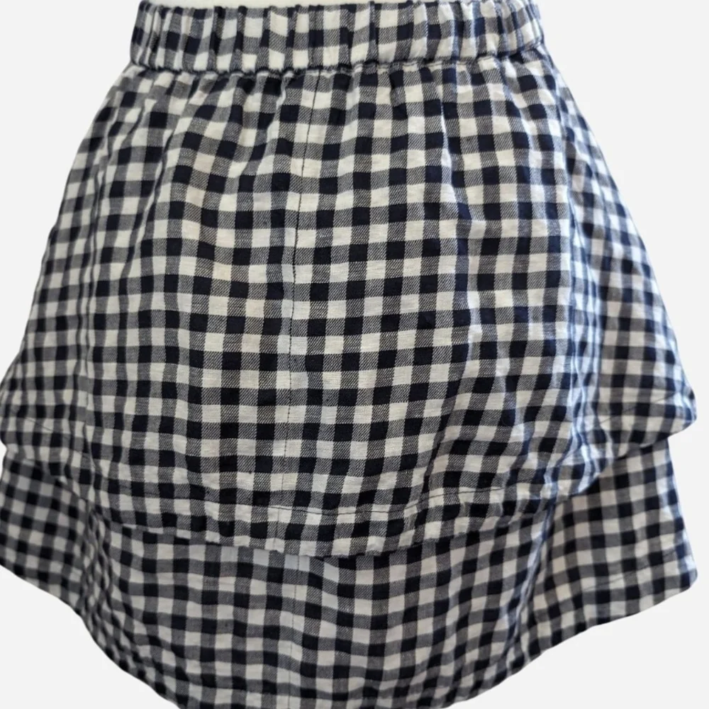 Pre-owned Madewell Monochrome Layered Mini Skirt - Picture 4 of 8